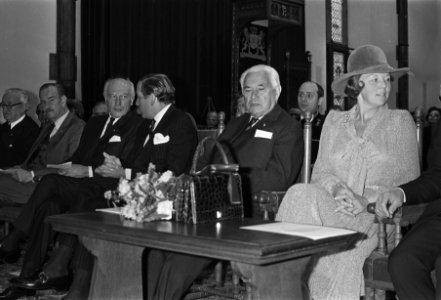 75-jarig jubileum van Nederlands-Duitse kamer van koophandel in Ridderzaal in De, Bestanddeelnr 931-1540