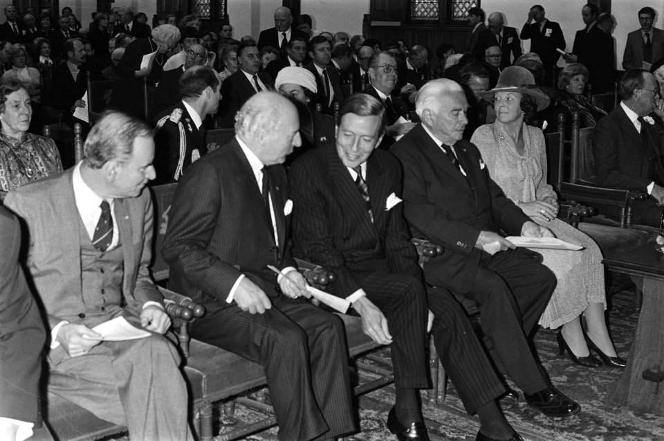 75-jarig jubileum van Nederlands-Duitse kamer van koophandel in Ridderzaal in De, Bestanddeelnr 931-1541