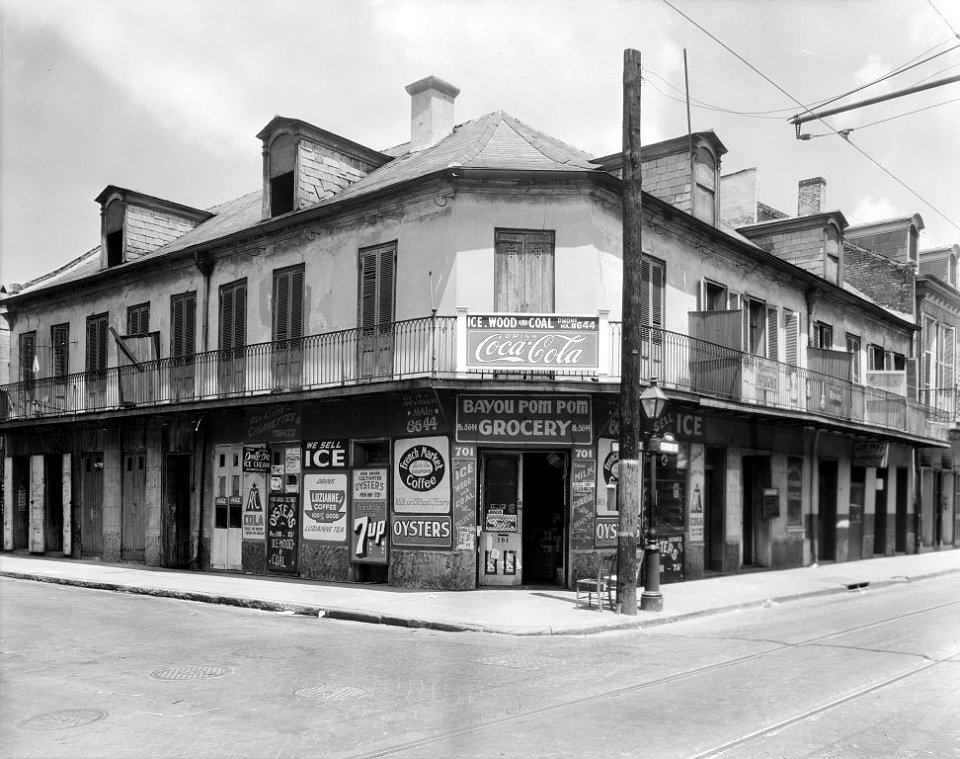 701 Bourbon St., corner St. Peters St., New Orleans, Orleans Parish, Louisiana