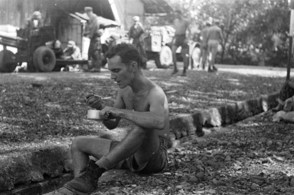 8 (IV) Bataljon Stoottroepen) in Batoeradja in Zuid-Sumatra. 'Dat is tenminste �, Bestanddeelnr 320-3-3