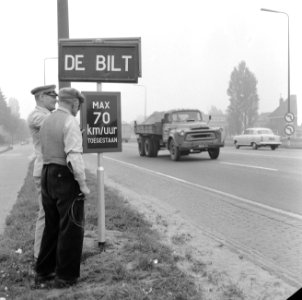70 km borden bij De Bilt, Bestanddeelnr 912-9629