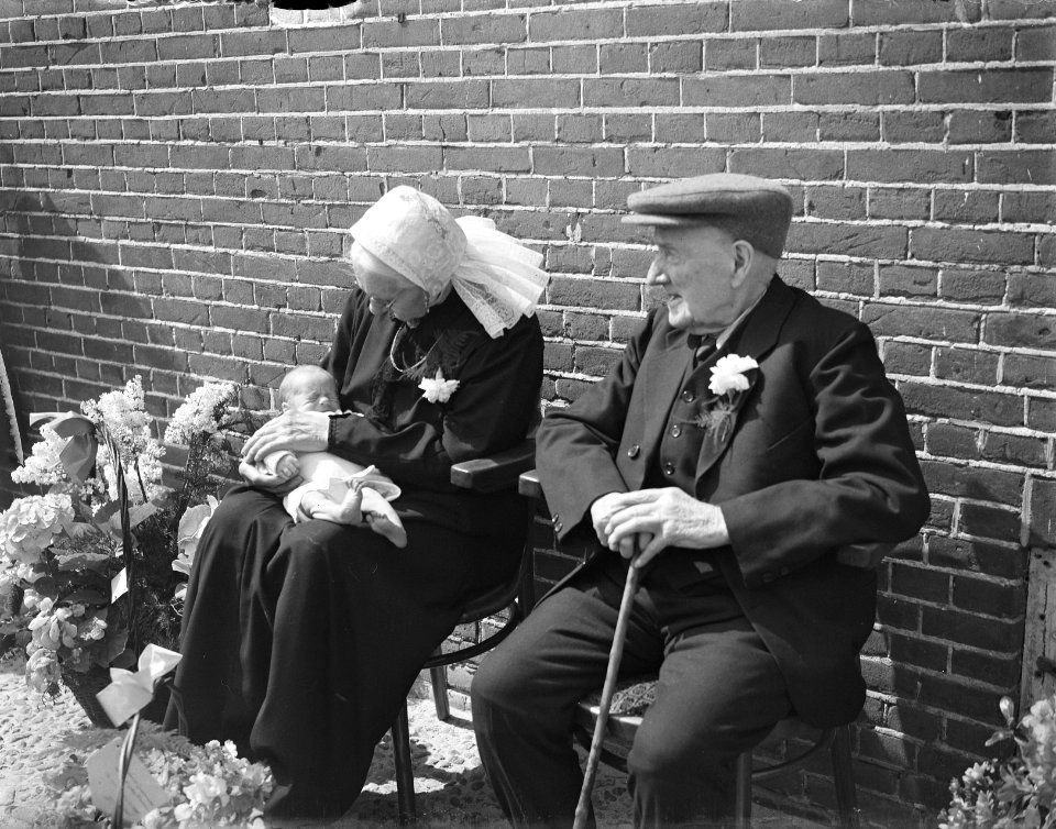 70 jarig huwelijksfeest in Steenwijkerwold, Bestanddeelnr 902-7114