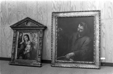 5 schilderijen in Rijksmuseum zijn beschadigd door onbekenden A'dam schilderij , Bestanddeelnr 922-8009