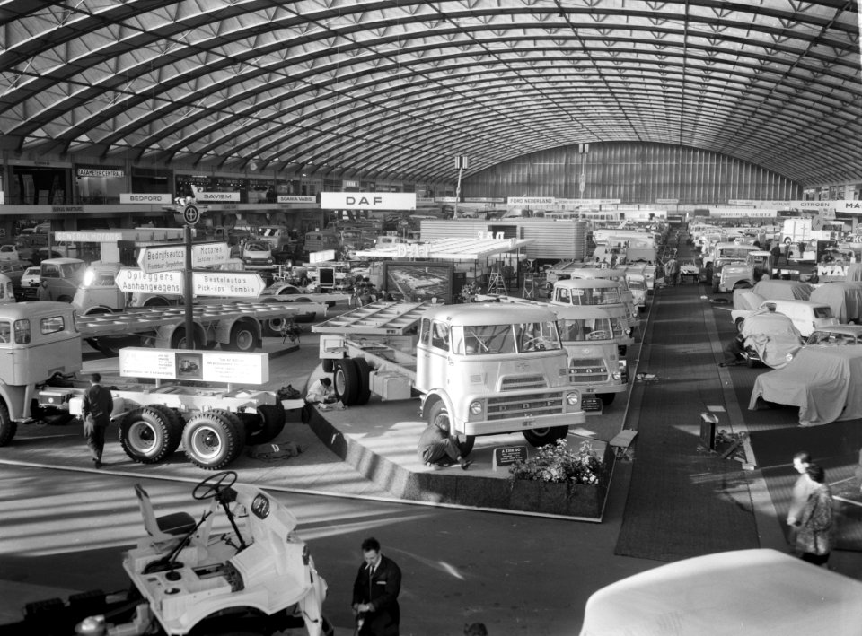 47e RAI tentoonstelling van bedrijfsautomobielen, overzicht van een gedeelte der, Bestanddeelnr 916-0202