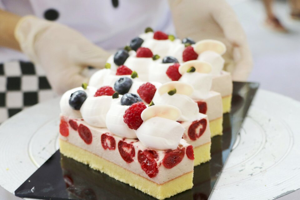 Cake baking delicious