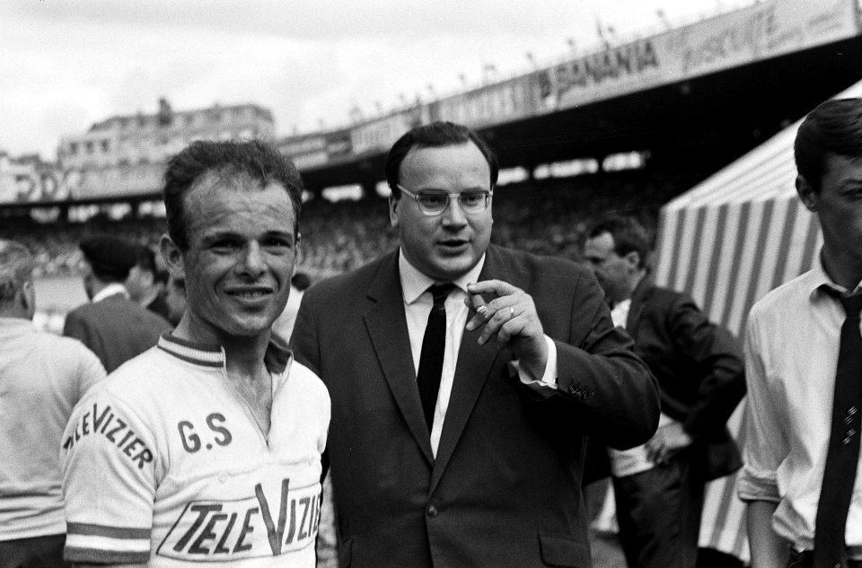 51ste Tour de France Aankomst Parijs Cees Haast (links), Bestanddeelnr 916-6423