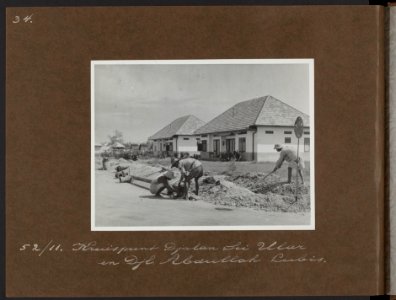 5211 Uitbreiding Stadsnet Medan West kruispunt Djalan Sei Ular en Djalan Abd, Bestanddeelnr 827 36