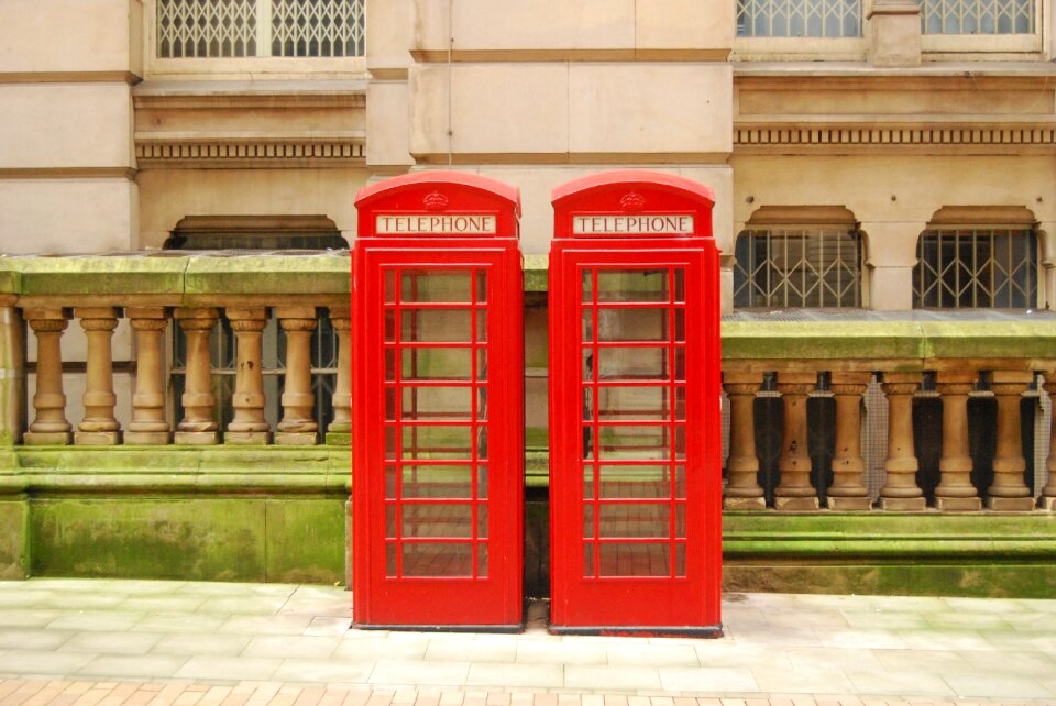 City brown phone brown telephone