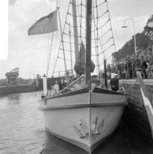 50 jaar Prins Hendrikschool , Prinses Margriet in de klas, Bestanddeelnr 917-8788