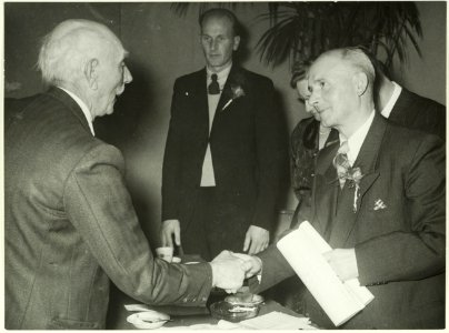 50 jarig bestaan van de zangvereniging Stem des Volks, NL-HlmNHA 5400467823