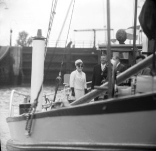 50 jaar Prins Hendrikschool , Prinses Margriet in de klas, Bestanddeelnr 917-8793