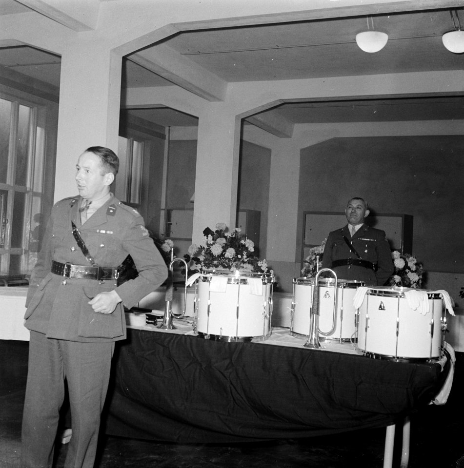 25 jarig jubileum CDAK Middelburg Ingenieur der Genie Majoor Engelbrecht dan, Bestanddeelnr 903-7325