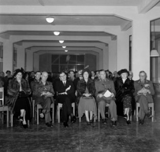 25 jarig jubileum CDAK Middelburg overzicht tijdens plechtigheid, Bestanddeelnr 903-7327