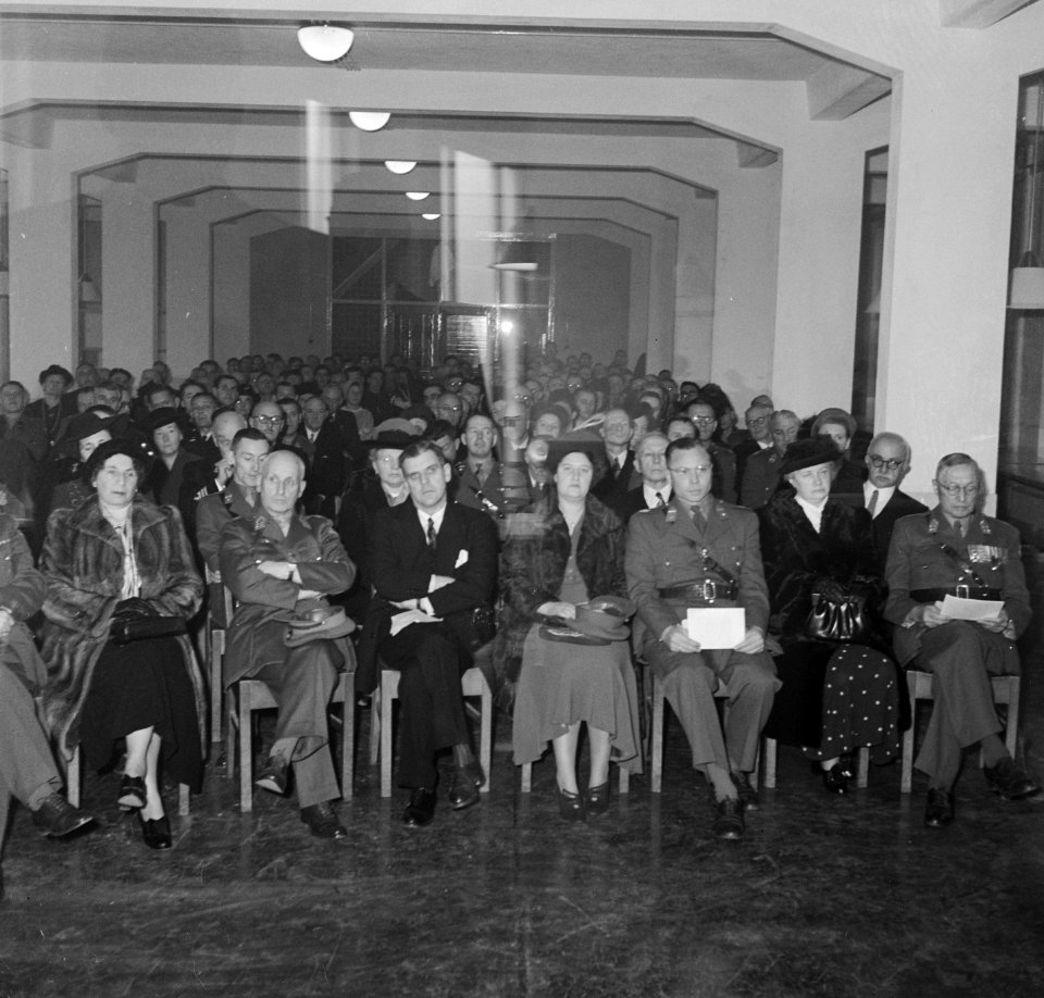 25 jarig jubileum CDAK Middelburg overzicht tijdens plechtigheid, Bestanddeelnr 903-7328