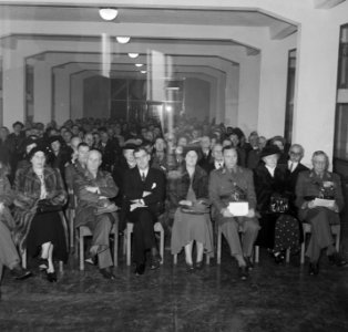 25 jarig jubileum CDAK Middelburg overzicht tijdens plechtigheid, Bestanddeelnr 903-7328