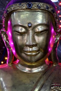 Buddha statue in Chaukhtatgyi Buddha temple Yangon Myanmar (5)