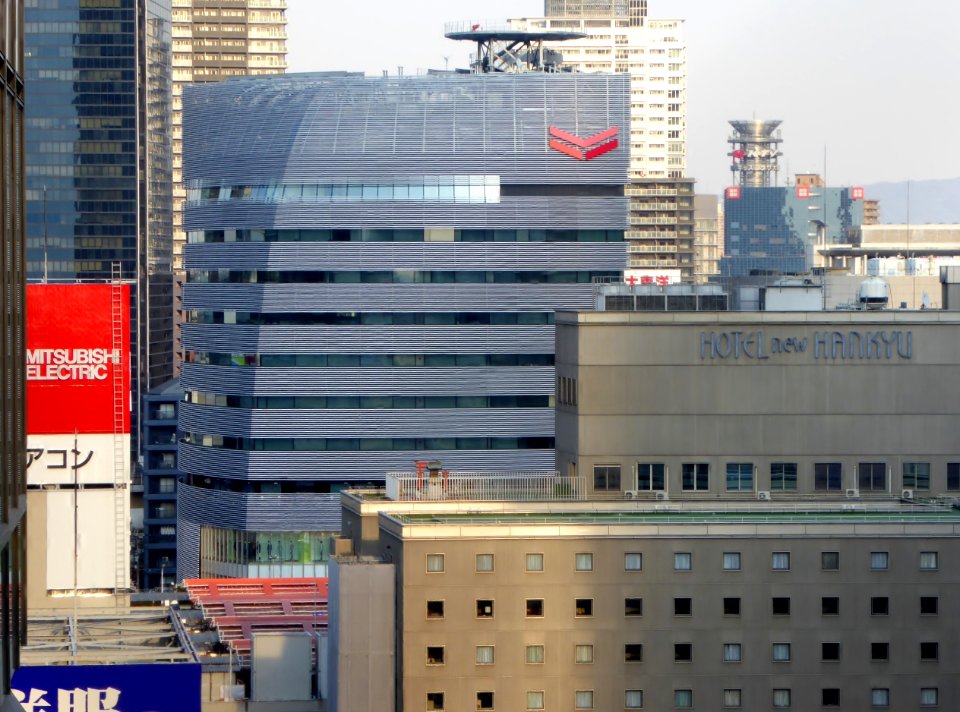 Buildings in Umeda at 13th March 2015