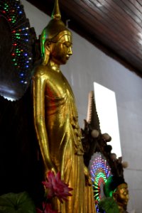 Buddha statue in Chaukhtatgyi Buddha temple Yangon Myanmar (10)