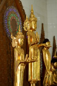 Buddha statue in Chaukhtatgyi Buddha temple Yangon Myanmar (27)