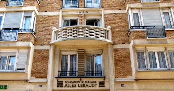 Building rue Gassendi - Madame Jules Lebaudy trust