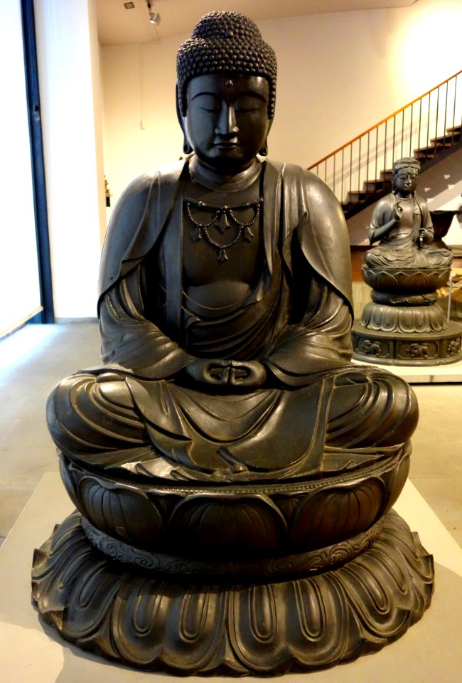 Buddha in Dhyana Mudra, Japan, 1694 - Museo d'Arte Orientale Edoardo Chiossone - DSC02408