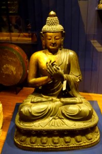 Buddha, China, Sven Hedin expedition, 1935 - Etnografiska museet - Stockholm, Sweden - DSC00983