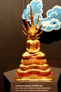 Buddha, Thailand, 1800s AD - Etnografiska museet - Stockholm, Sweden - DSC01388