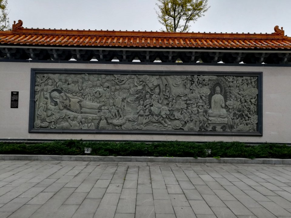 Buddha relief wall, Miyin Temple, picture10