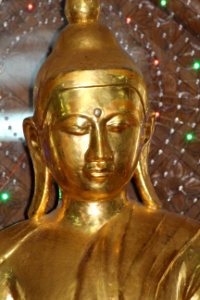 Buddha statue in Chaukhtatgyi Buddha temple Yangon Myanmar (2)