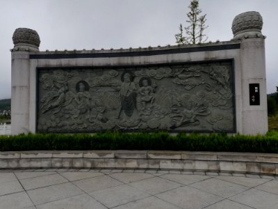 Buddha relief wall, Miyin Temple, picture5