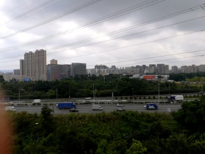 Buildings in Longhua District of Shenzhen, Guangdong, China, May 2019