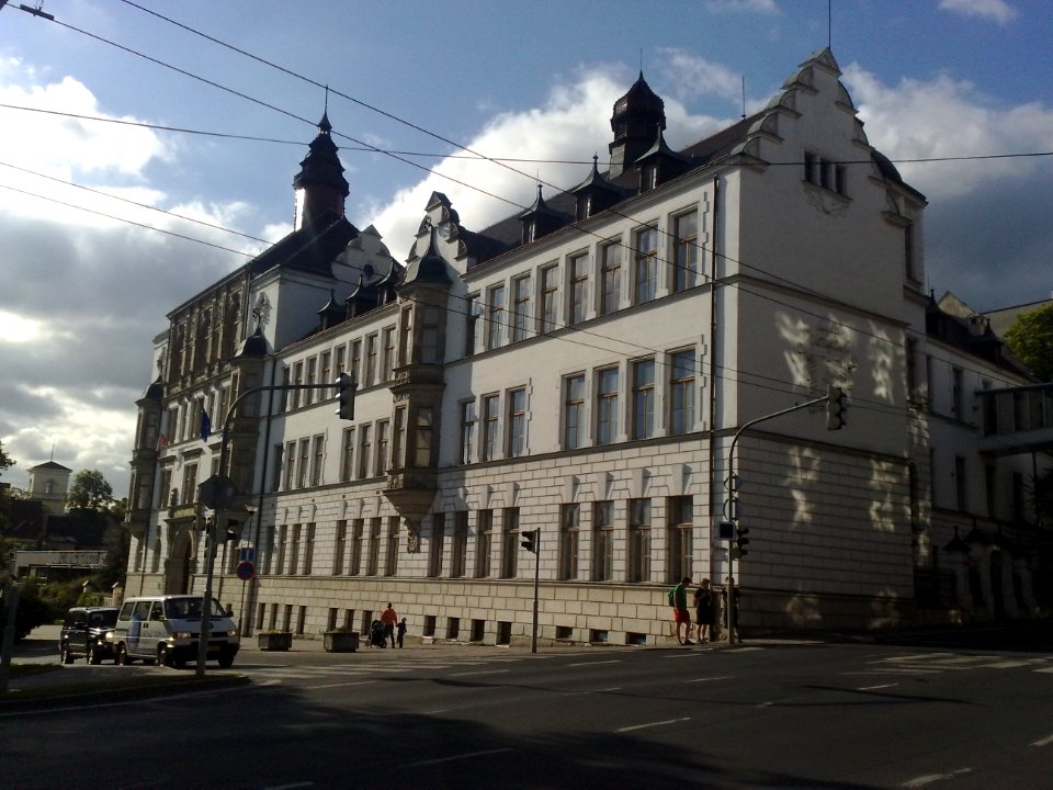 Budovy Gymnázia Teplice A