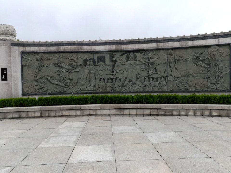 Buddha relief wall, Miyin Temple, picture8
