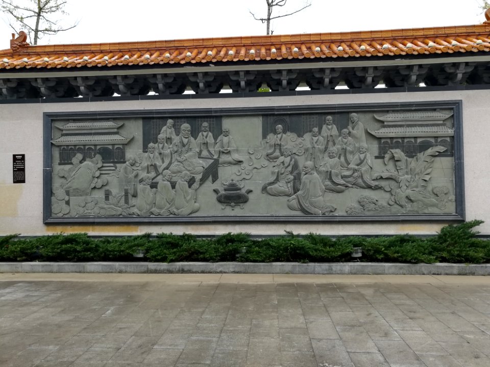 Buddha relief wall, Miyin Temple, picture9