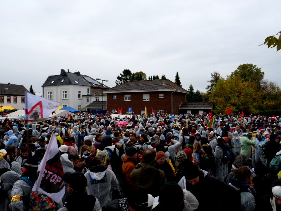 Ende Gelände November 2017 - Activists preparing for action