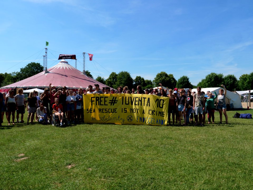 Ende Gelände Iuventa solidarity action 24-06-2019 18