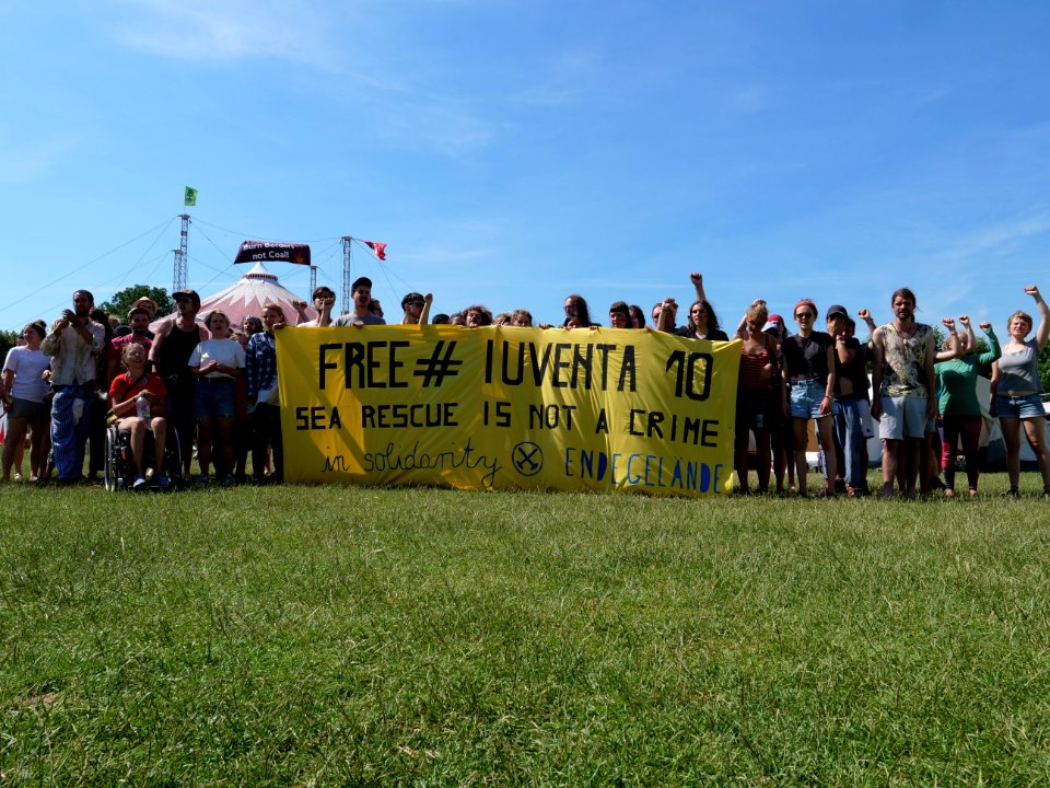 Ende Gelände Iuventa solidarity action 24-06-2019 13