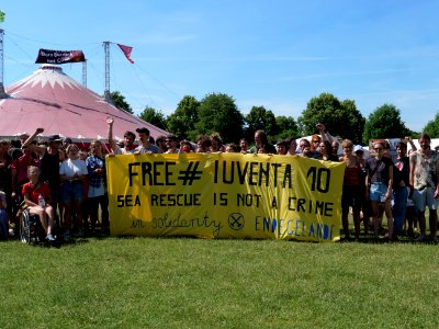 Ende Gelände Iuventa solidarity action 24-06-2019 17
