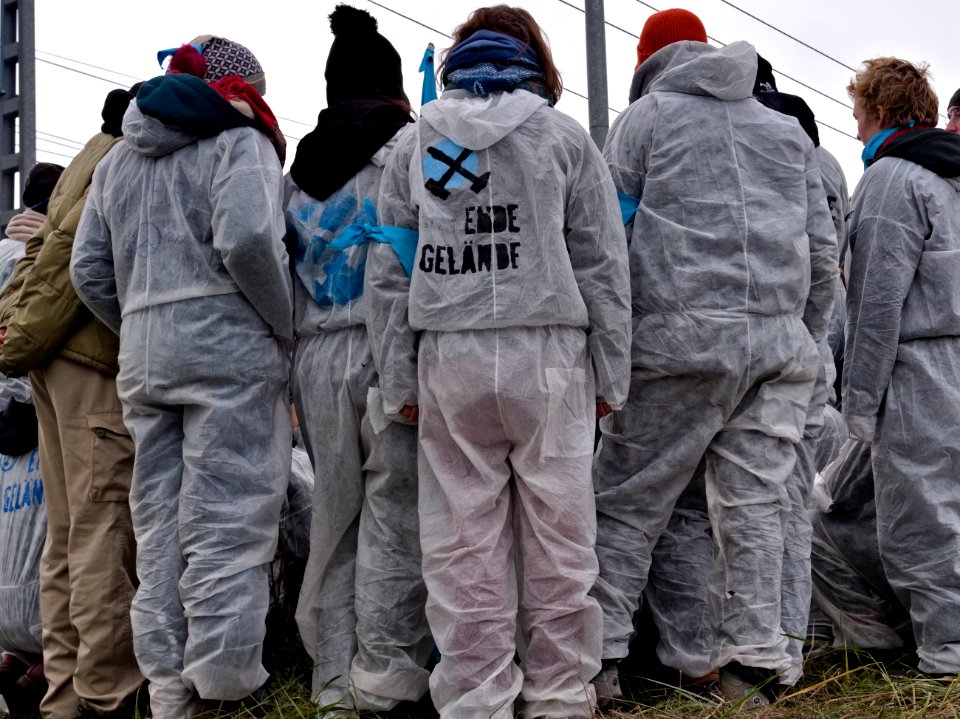 Ende Gelände November 2019 blockade Koppatz 88