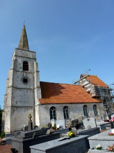 Enquin-les-Mines (Pas-de-Calais, Fr) église de Serny (02)