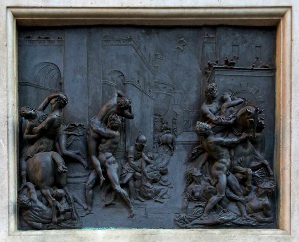Enlèvement Sabines Giambologna Florence