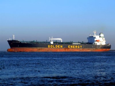 Energy Protector IMO 9278064 p1 leaving Port of Rotterdam, Holland 21-Dec-2007