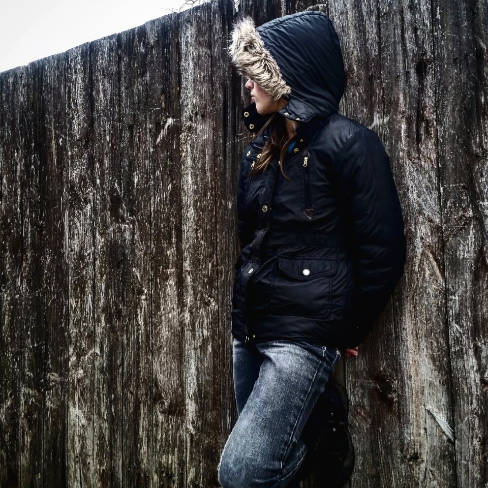 Outdoors woman jacket