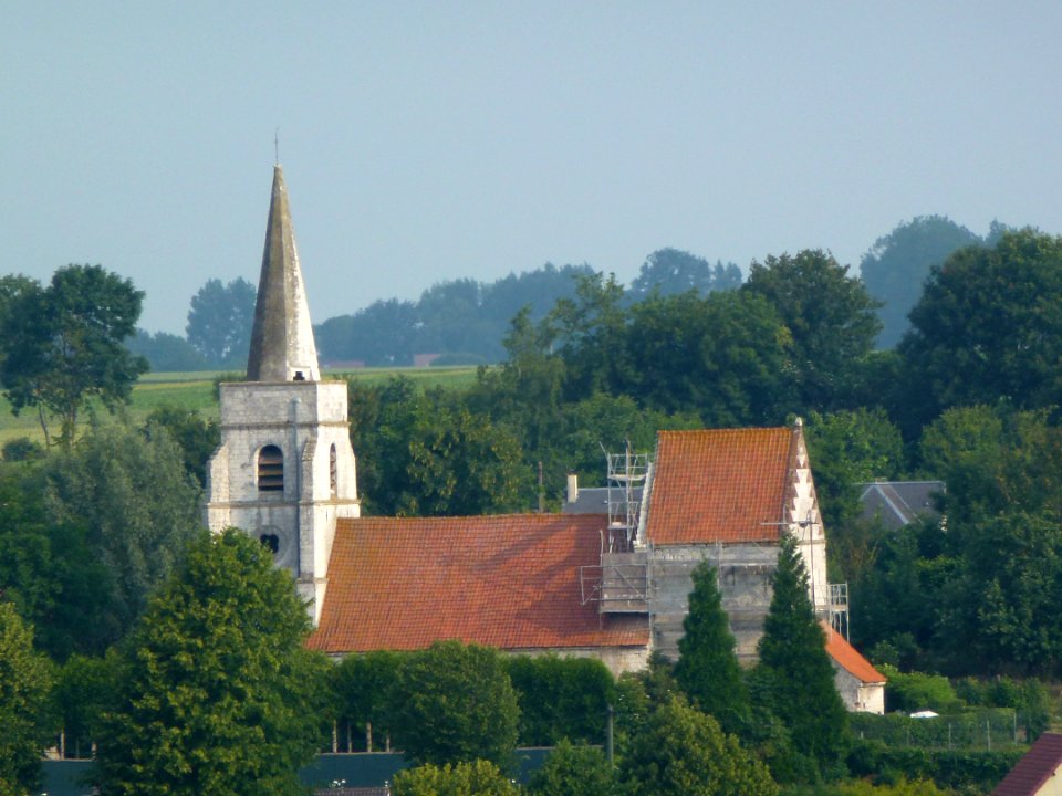 Enquin-les-Mines (Pas-de-Calais, Fr) église de Serny (01)