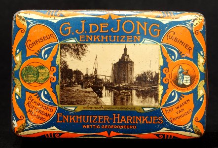 Enkhuizer Harinkjes koekblik, foto 1