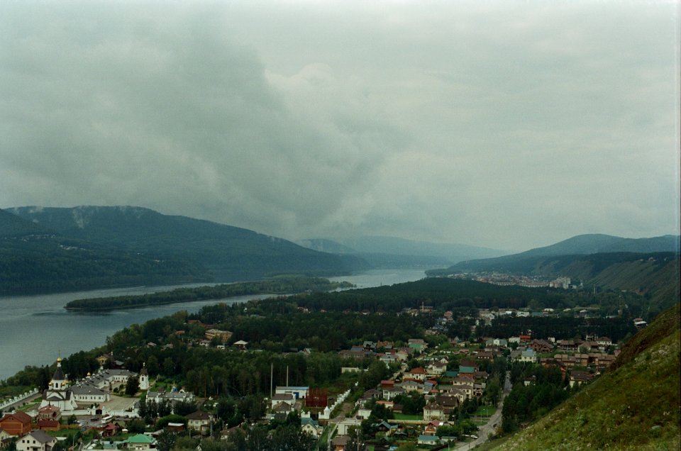 Enisei viewpoints in Krasnoyarsk Akademgorodok 2020-08