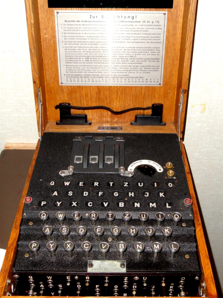 ENIGMA - National Cryptologic Museum - DSC07770