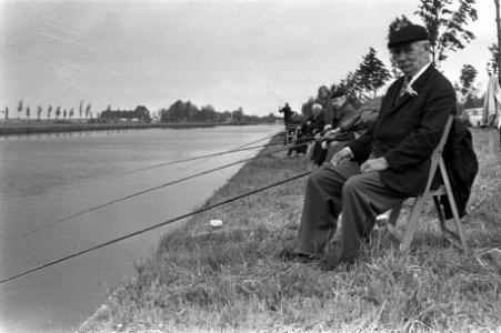 Enkele bewoners van het Amsterdamse verpleeg- en verzorgingshuis Flevohuis tijde, Bestanddeelnr 925-6385