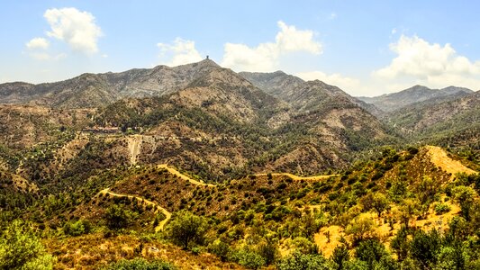 Countryside landscape scenery