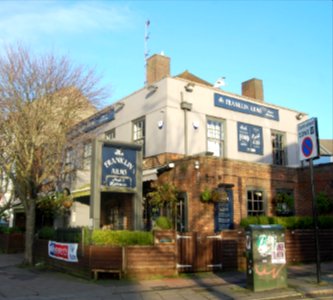 Franklin Arms pub, 157–158 Lewes Road, Brighton (February 2020) (1)